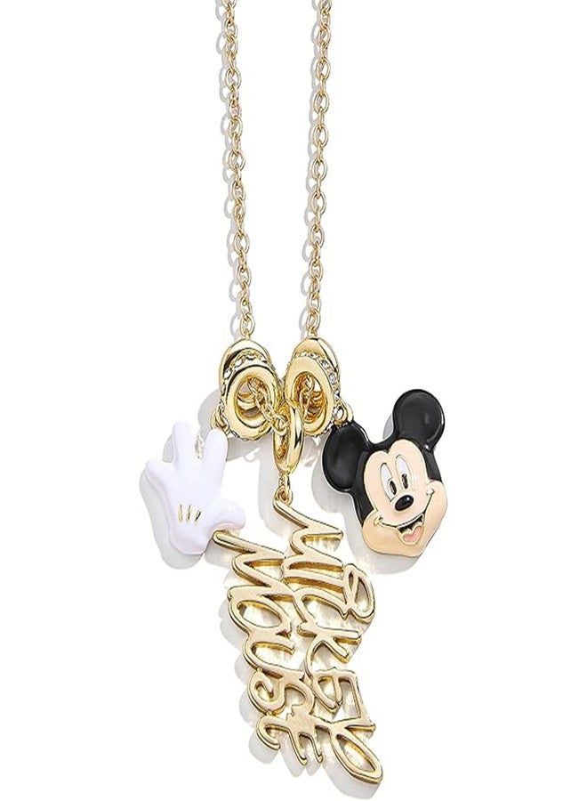BaubleBar Mickey Mouse Disney Charm Necklace - Image 1